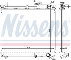 Nissens 641756 - RADIA SUZUKI GRAND VITARA (FT/HT) 1.6 (11/97>11/04)