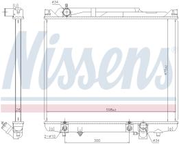 Nissens 641776 - RADIA SUZUKI GRAND VITARA (FT/HT) 2.7I XL7 (98>) AUT.