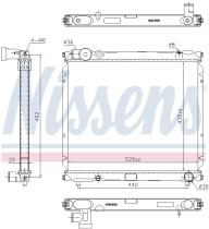 Nissens 64179 - RADIA SUZUKI VITARA 1.9 D/TD/HDI +AC (94>)