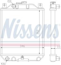 Nissens 64183 - RADIADOR SUZUKI SWIFT II(AH.AJ.EA.M