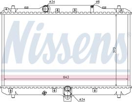 Nissens 64198 - RADIA SUZUKI SX4 1.9 DDIS/FIAT SEDICI 1.9D MJET (06>)