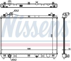 Nissens 64200 - RADIA SUZUKI GRAND VITARA (JT) 2.0I/2.4I (05>)