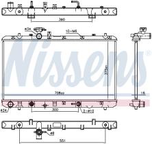 Nissens 64255 - RADIADOR FIAT SEDICI(06-)1.6 I 16V