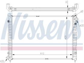 Nissens 64301A - RADIA LAND ROVER FREELANDER 1.8I 16V (9-97>9-00) M/A