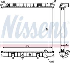 Nissens 64302A - RADIA RANGE ROVER II 4.0I/4.6I V8 (94>) M/A