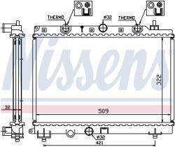 Nissens 64304A - RADIA ROVER 45 (99>) 420 D/TD (95>99)+2TC