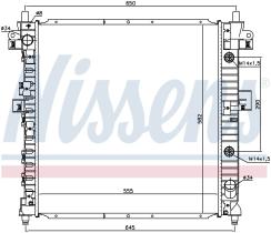Nissens 64316 - RADIA SSANG YONG KYRON/ACTYON 2.0XDI M/A (5/05>)