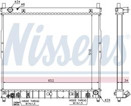 Nissens 64318 - RADIA SSANG YONG REXTON 2.7 XDI (02-)