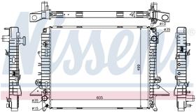 Nissens 64321A - RADIA LAND ROVER DISCOVERY III 2.7 V6 TDI M/A (10/04>)