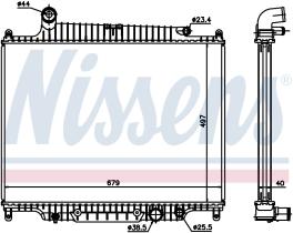 Nissens 643222 - RADIA RANGE ROVER SPORT 3.6D (3/02-)