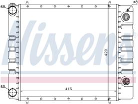 Nissens 64328 - RADIA LAND ROVER DISCOVERY I/DEFENDER 300 2.5 TDI (94>98)