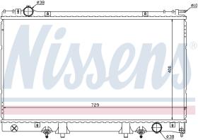 Nissens 645951 - RADIA LEXUS LS400 4.0 AUT. (10/94>)