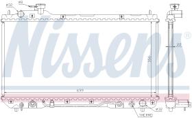 Nissens 64630A - RADIA TOYOTA RAV 4 2.0I (94-) AUT.