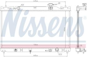 Nissens 646351 - RADIADOR TOYOTA CAMRY(VX3#)(01-)2.0