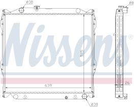 Nissens 64636A - RADIA TOYOTA LAND CRUISER 3.0TD  (96>02) MAN.