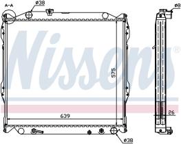 Nissens 64637A - RADIA TOYOTA LAND CRUISER 3.0TD  (96>02) AUT.