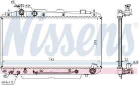 Nissens 64644A - RADIA TOYOTA RAV 4 II 1.8/2.0 16V (00>) AUT.