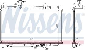 Nissens 64645A - RADIADOR TOYOTA YARIS/ECHO I(#P10)(