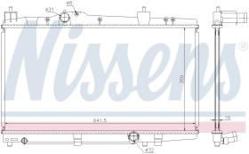 Nissens 64655A - RADIA TOYOTA YARIS 1.4D D4D (1/03>)