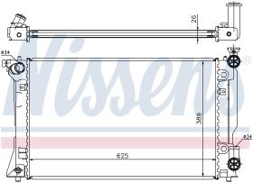 Nissens 64667A - RADIA TOYOTA AVENSIS 2.0 16V/2.4 (03>)