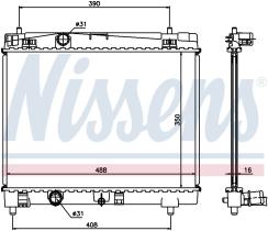 Nissens 64671A - RADIA TOYOTA YARIS 1.0/1.3 VVTI (01/06>)