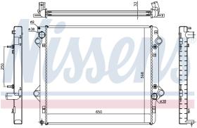 Nissens 646804 - RADIA TOYOTA LAND CRUISER (J120) 3.0D AUT (9/02>)