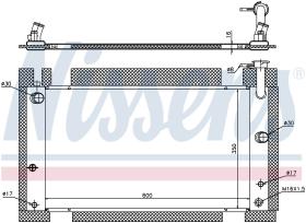 Nissens 646809 - RADIADOR TOYOTA PRIUS(NHW20)(03-)1.