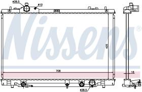 Nissens 646819 - RADIADOR LEXUS LS IV(USF40.UVF40)(0