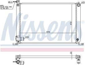 Nissens 646829 - RADIADOR LEXUS RX II(MCU30.MHU38.GS