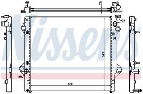 Nissens 64684 - RADIADOR TOYOTA LAND CRUISER PRADO