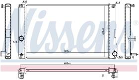 Nissens 646842 - RADIA TOYOTA PRIUS 1.8 16V (1/09>)