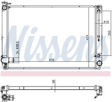 Nissens 646887 - RADIA LEXUS RX II 350 AUT. (2/06>6/09)