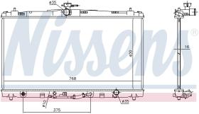 Nissens 646906 - RADIADOR TOYOTA CAMRY(XV5#)(11-)2.0