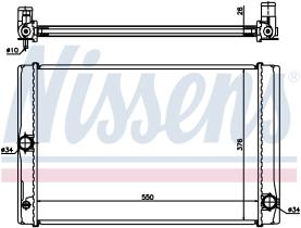 Nissens 64691 - RADIA TOYOTA AURIS 1.4 D4D 90CV (03/07>)