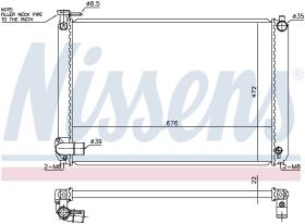 Nissens 646913 - RADIA LEXUS RX350/RX400 HYBRID (3/05->12/08) AUT.