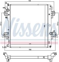 Nissens 646917 - RADIA TOYOTA LAND CRUISER 3.0 D4D (8/09>) MAN.