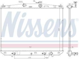 Nissens 646923 - RADIADOR TOYOTA HIGHLANDER/KLUGER(X