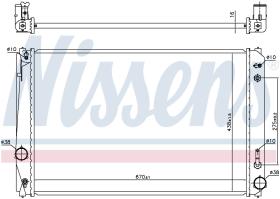 Nissens 646928 - RADIADOR TOYOTA RAV 4 III(#A30)(06-