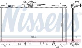 Nissens 646935 - RADIADOR LEXUS ES VI(ASV60.AVV60.GS