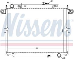 Nissens 646937 - RADIADOR TOYOTA LAND CRUISER J100(9