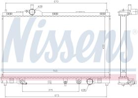 Nissens 646946 - RADIA LEXUS GS III(GRS190.URS190