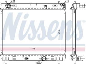 Nissens 64696 - RADIADOR TOYOTA URBAN CRUISER(#P110