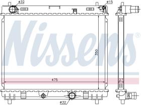 Nissens 64696 - RADIADOR TOYOTA URBAN CRUISER(#P110