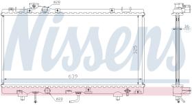 Nissens 647041 - RADIA TOYOTA PASEO 1.5I (8/95>2/98) M/A