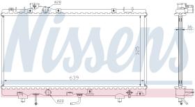 Nissens 647041 - RADIA TOYOTA PASEO 1.5I (8/95>2/98) M/A