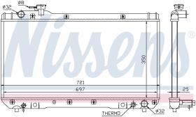 Nissens 64706 - RADIA TOYOTA RAV 4 I 2.0 16V (94>00)