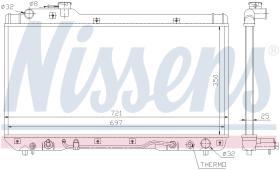 Nissens 64761 - RADIADOR TOYOTA RAV 4 I(SXA1#)(94-)