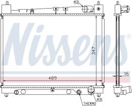 Nissens 64798 - RADIADOR TOYOTA YARIS/ECHO I(#P10)(