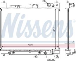 Nissens 64799 - RADIADOR TOYOTA YARIS/ECHO I(#P10)(