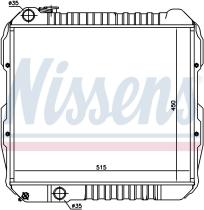 Nissens 64845 - RADIADOR VOLKSWAGEN TARO(89-)2.4 D